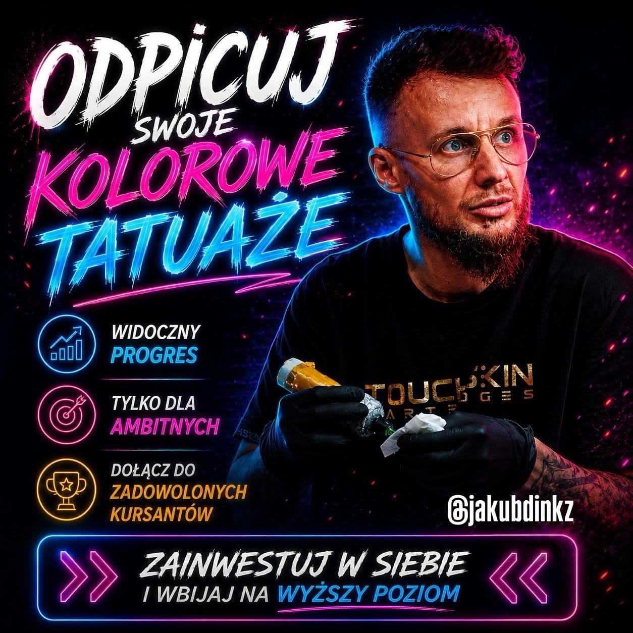 Odpicuj swoje kolorowe tatuaże - PIMP YOUR COLORS