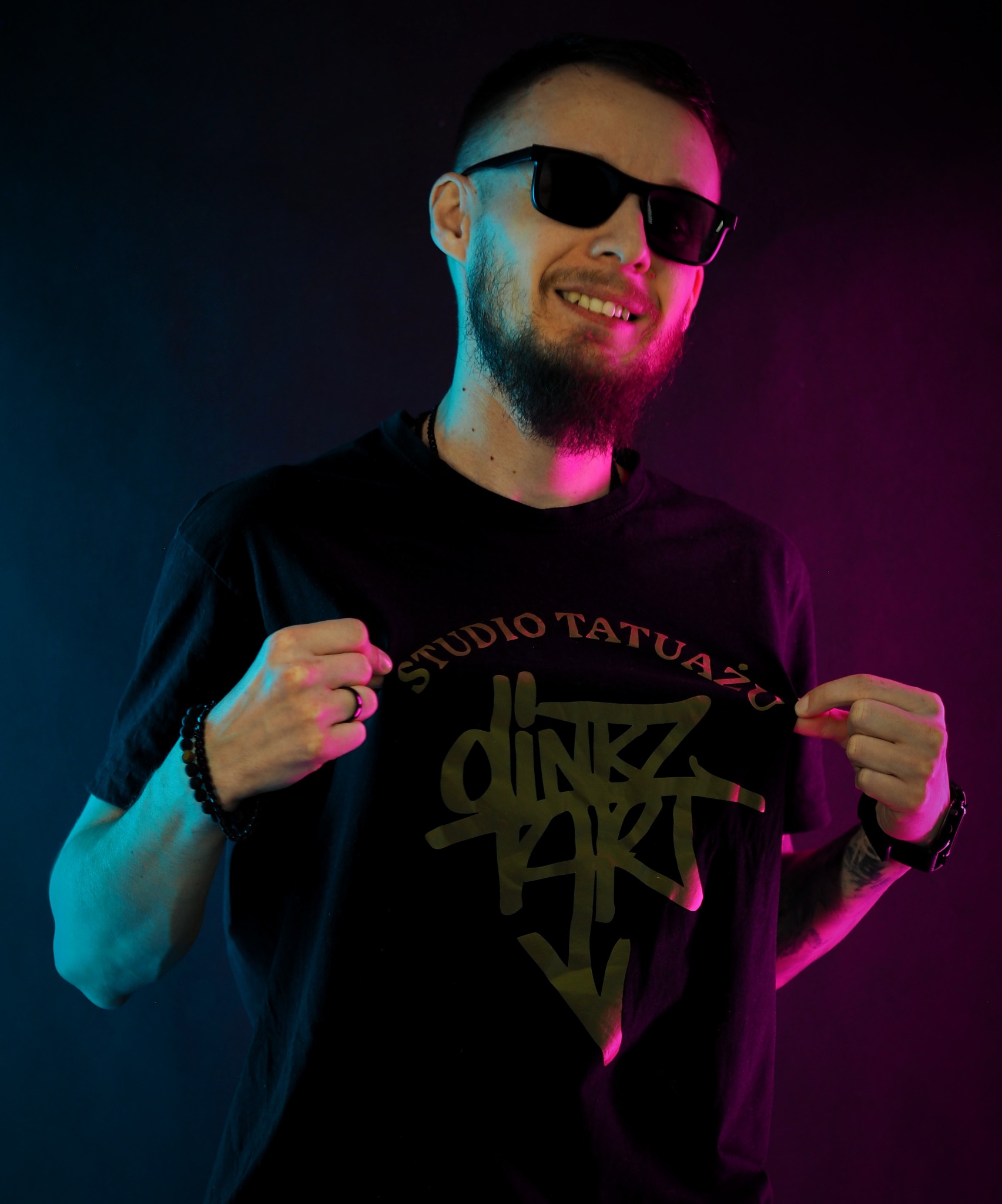 Jakub DINKZ Chruściel - prowadzący seminarium PIMP YOUR COLORS