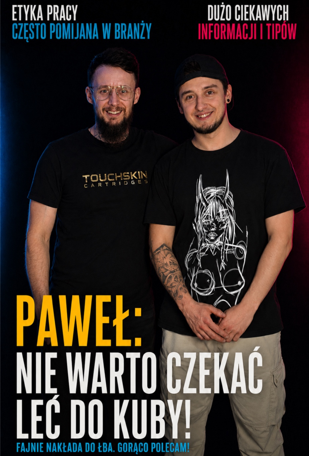 Paweł po seminarium PIMP YOUR COLORS